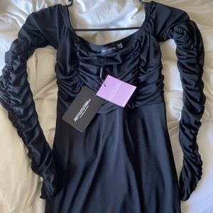 Off the shoulder dress